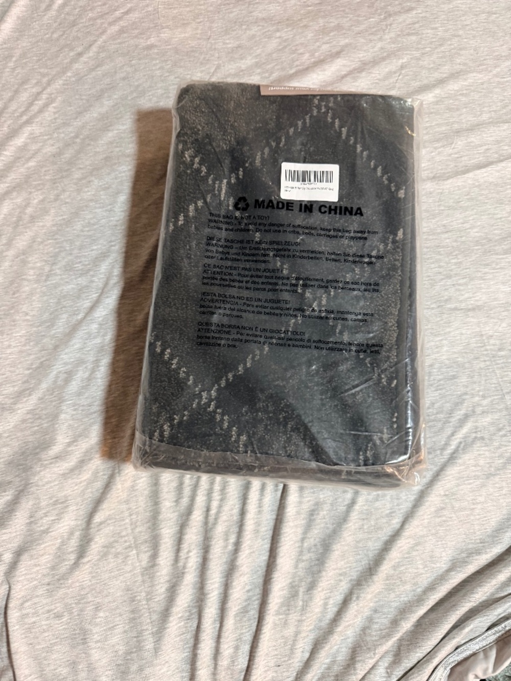 COSY HOMEER Door Mat 32x48 Non-Slip Absorbent Washable Dark Grey NEW
